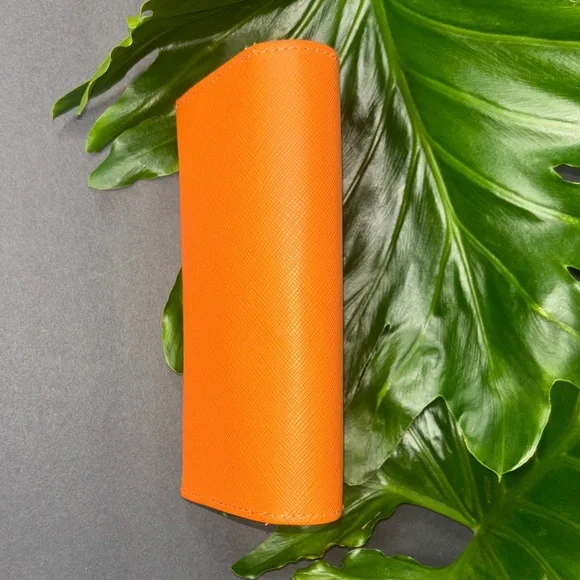 Tory Burch Orange Sunglasses Case - Picture 8 of 16